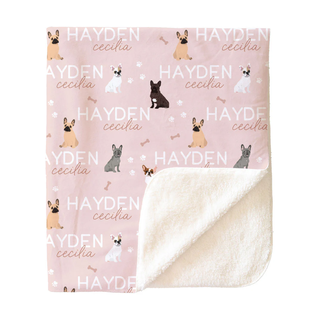 Personalized Kids Blankets | Dog Breeds - Image 167