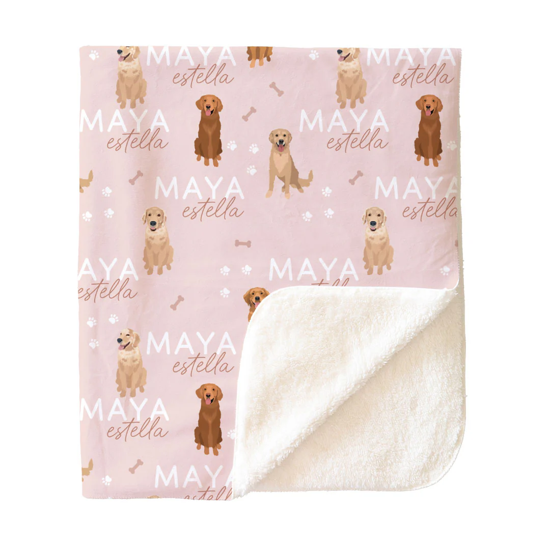 Personalized Kids Blankets | Dog Breeds - Image 168
