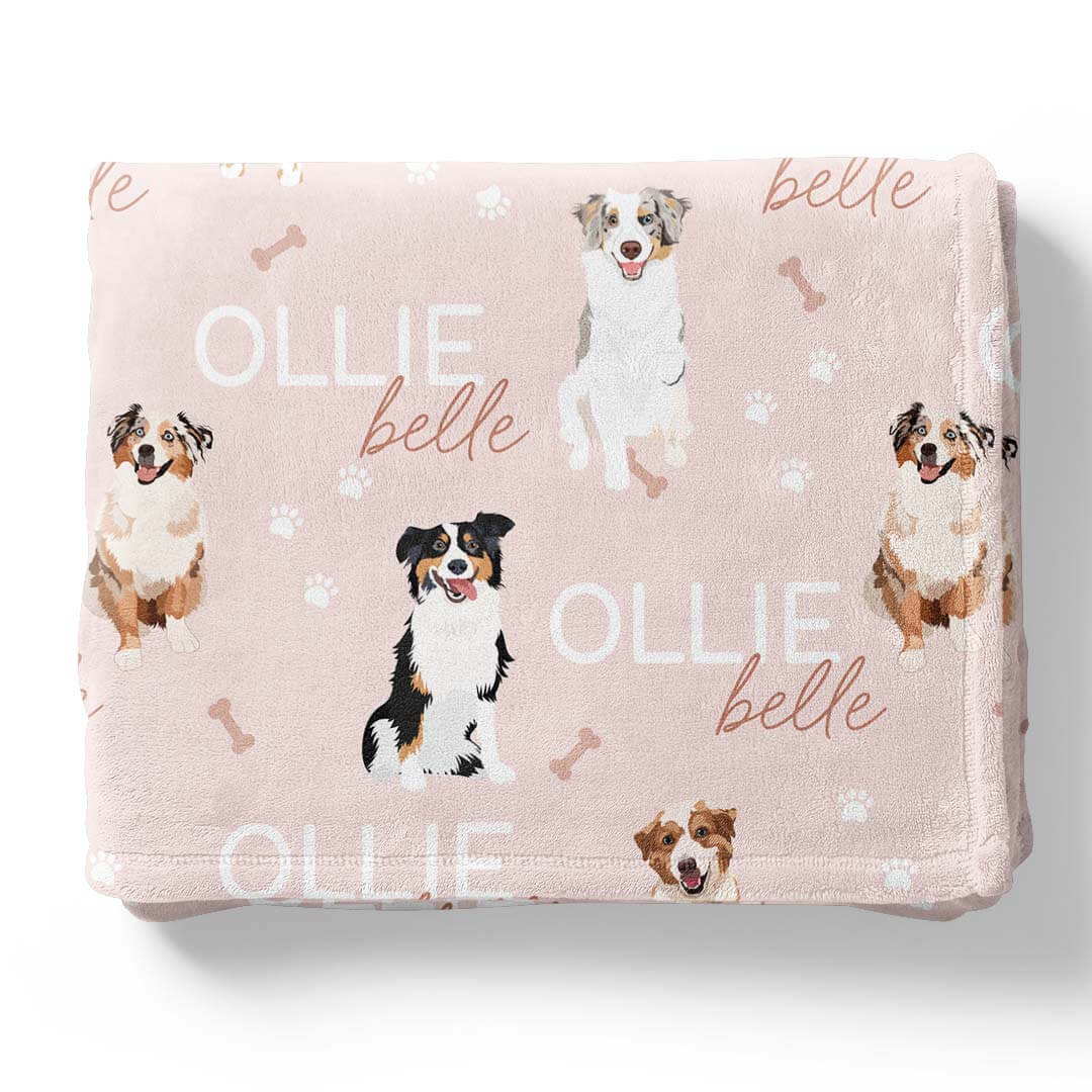 Personalized Kids Blankets | Dog Breeds - Image 17
