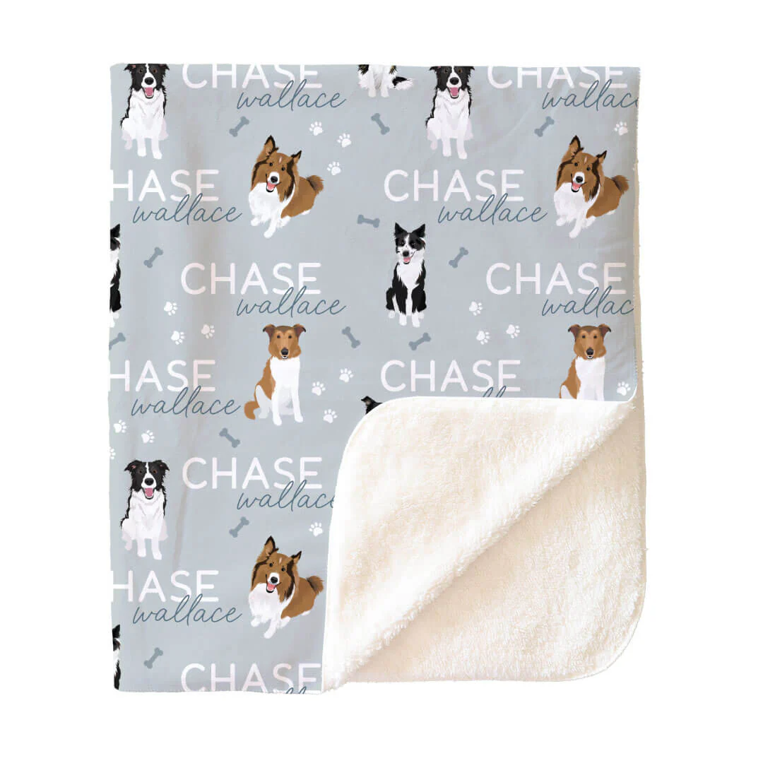 Personalized Kids Blankets | Dog Breeds - Image 182