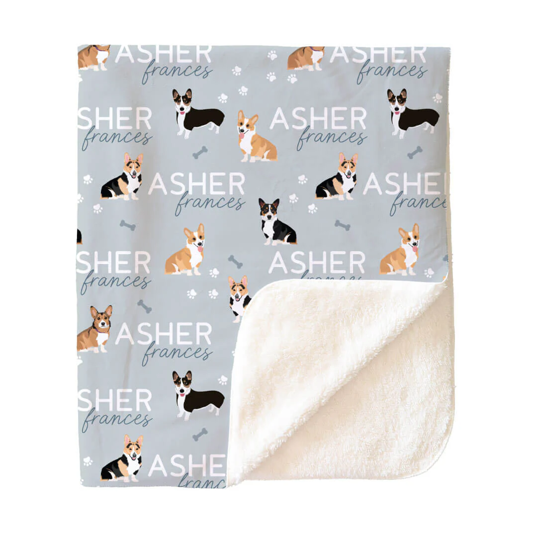 Personalized Kids Blankets | Dog Breeds - Image 183