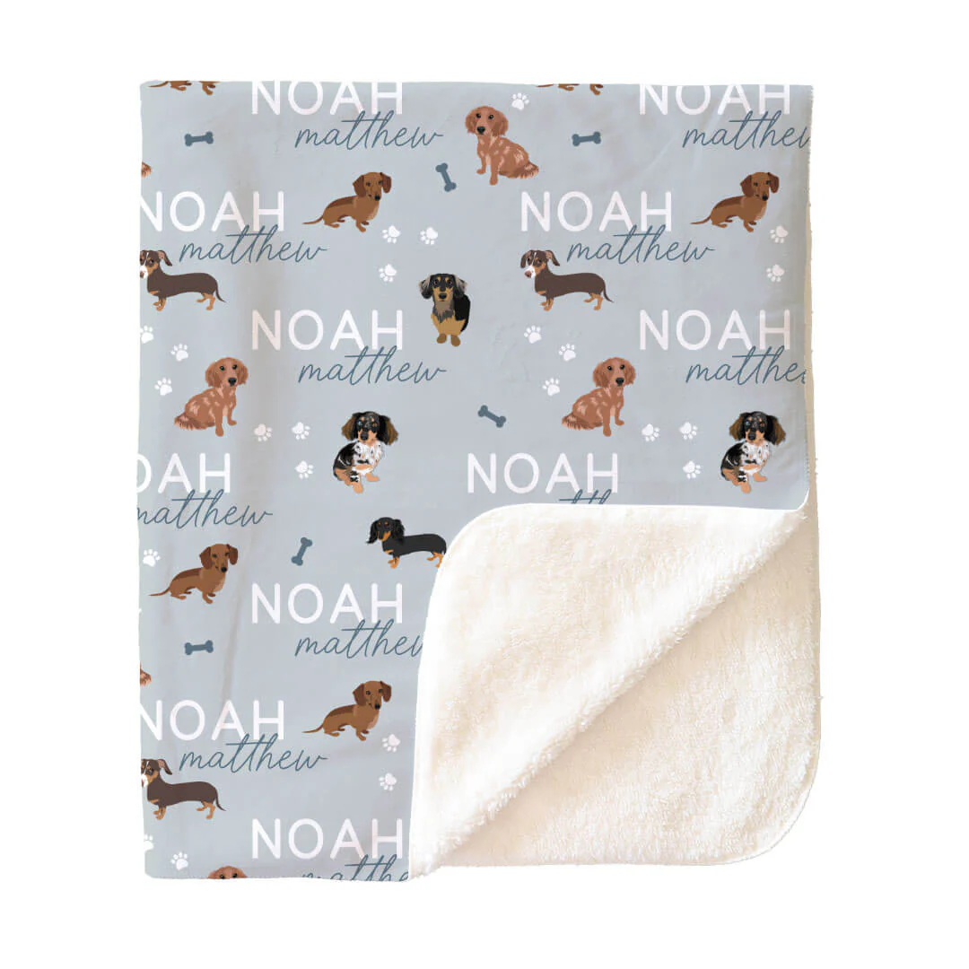 Personalized Kids Blankets | Dog Breeds - Image 184