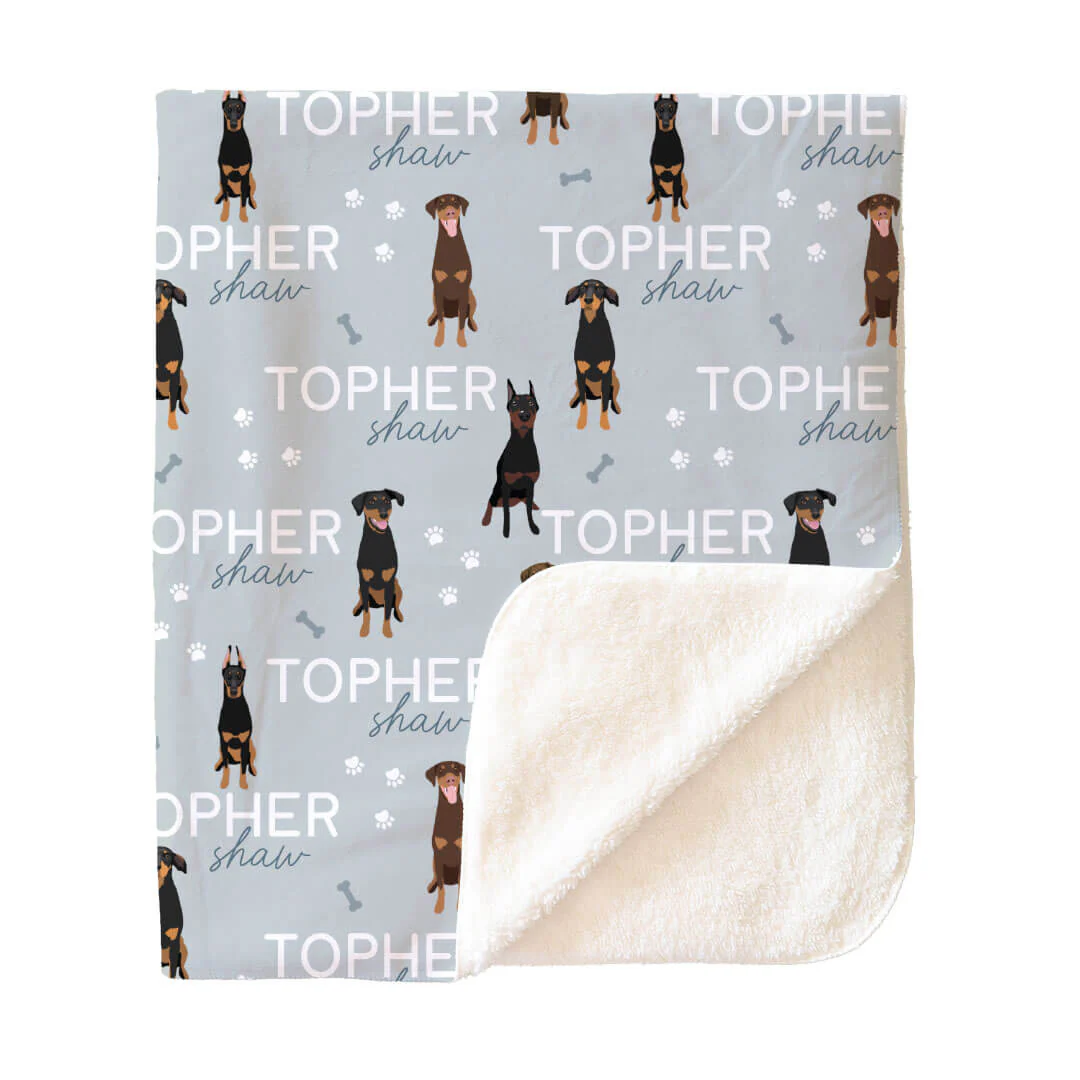 Personalized Kids Blankets | Dog Breeds - Image 185