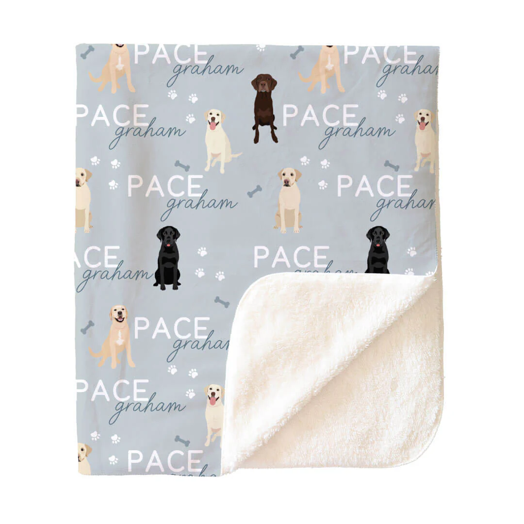 Personalized Kids Blankets | Dog Breeds - Image 198