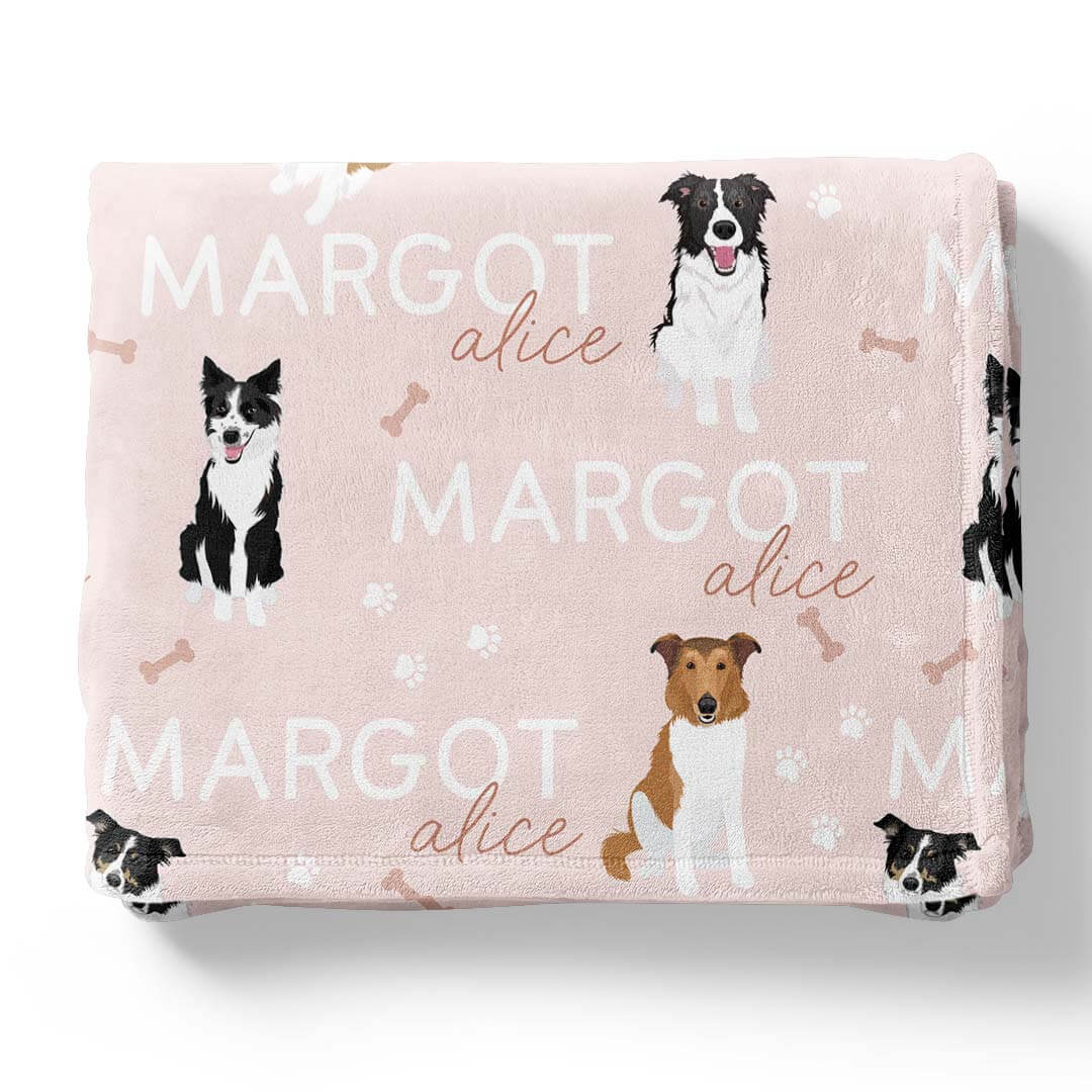Personalized Kids Blankets | Dog Breeds - Image 24