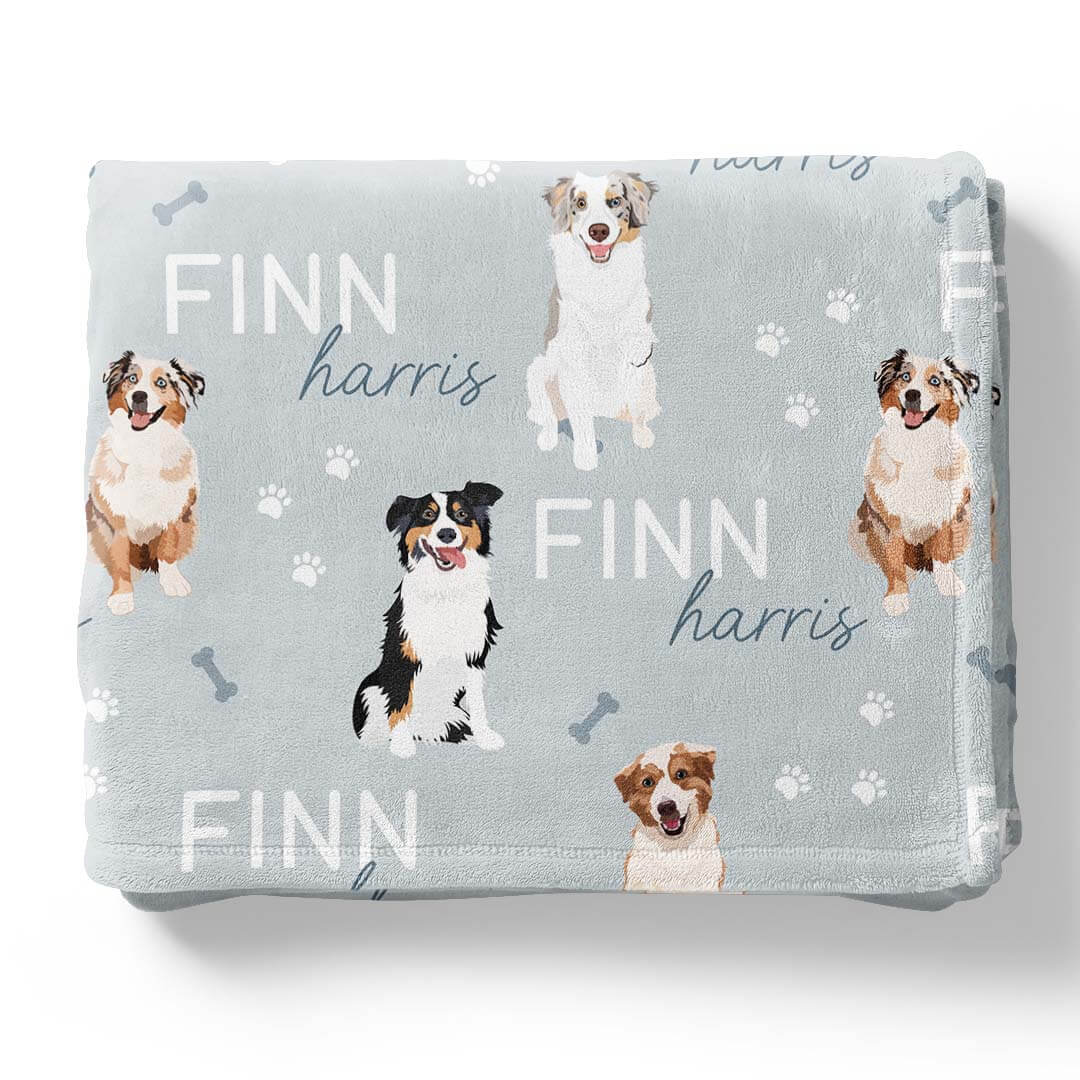 Personalized Kids Blankets | Dog Breeds - Image 25