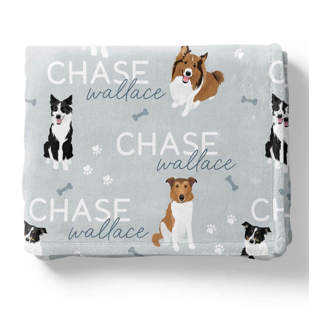Personalized Kids Blankets | Dog Breeds - Image 27