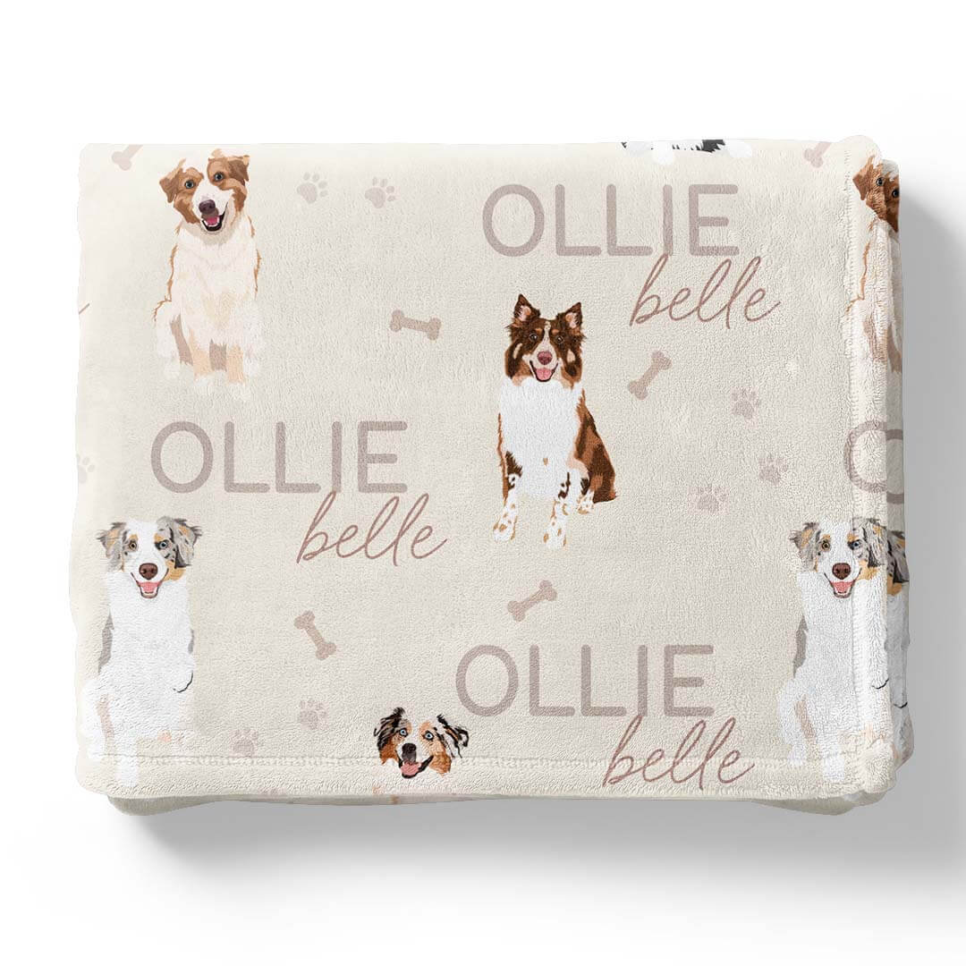 Personalized Kids Blankets | Dog Breeds - Image 28