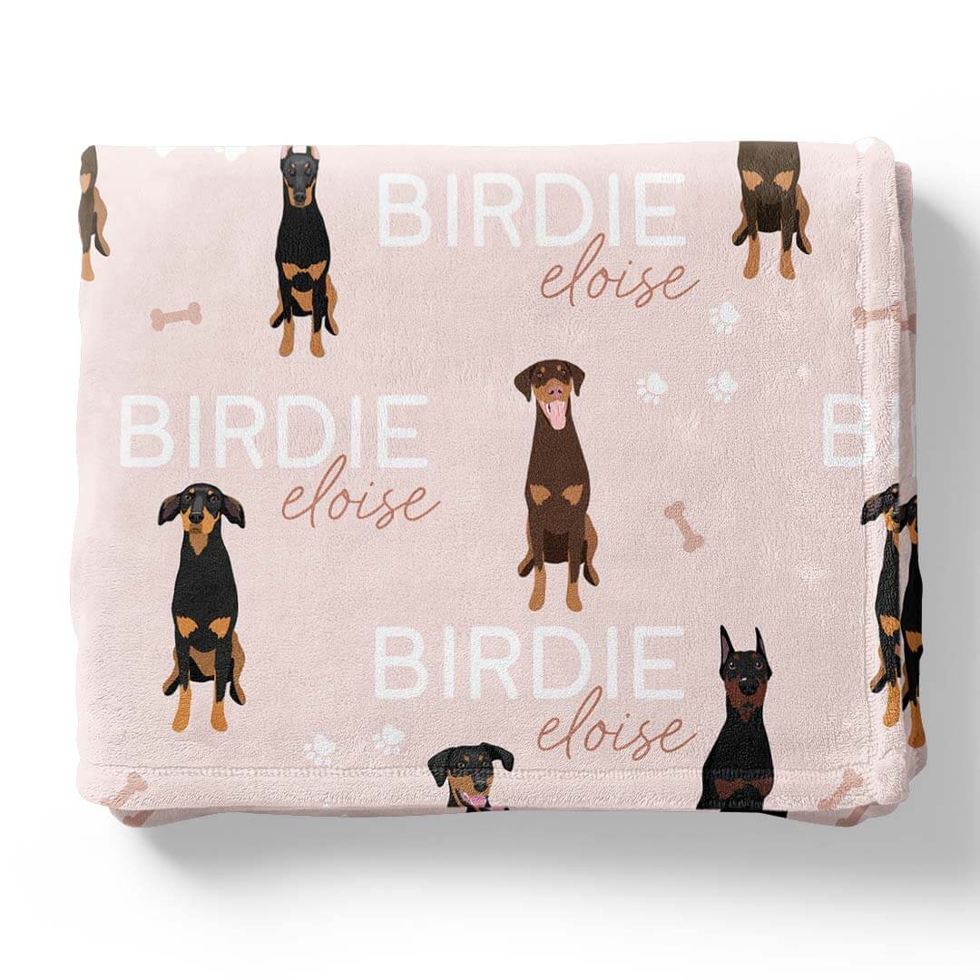 Personalized Kids Blankets | Dog Breeds - Image 32