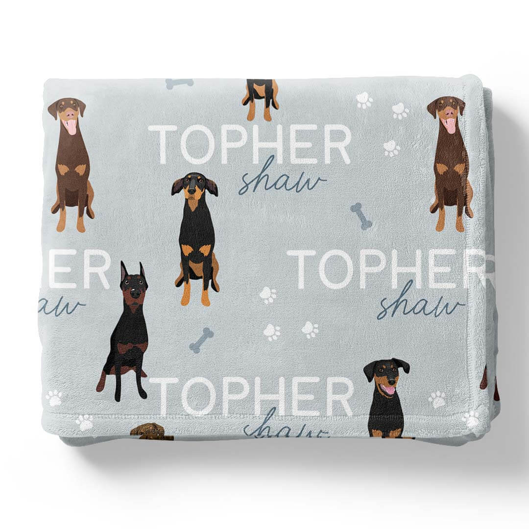 Personalized Kids Blankets | Dog Breeds - Image 34