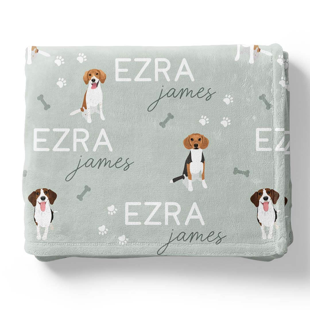Personalized Kids Blankets | Dog Breeds - Image 37