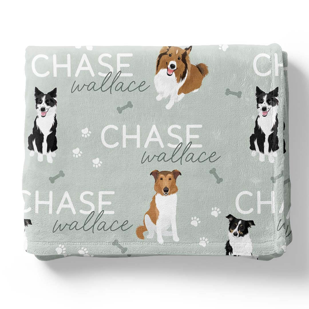 Personalized Kids Blankets | Dog Breeds - Image 46