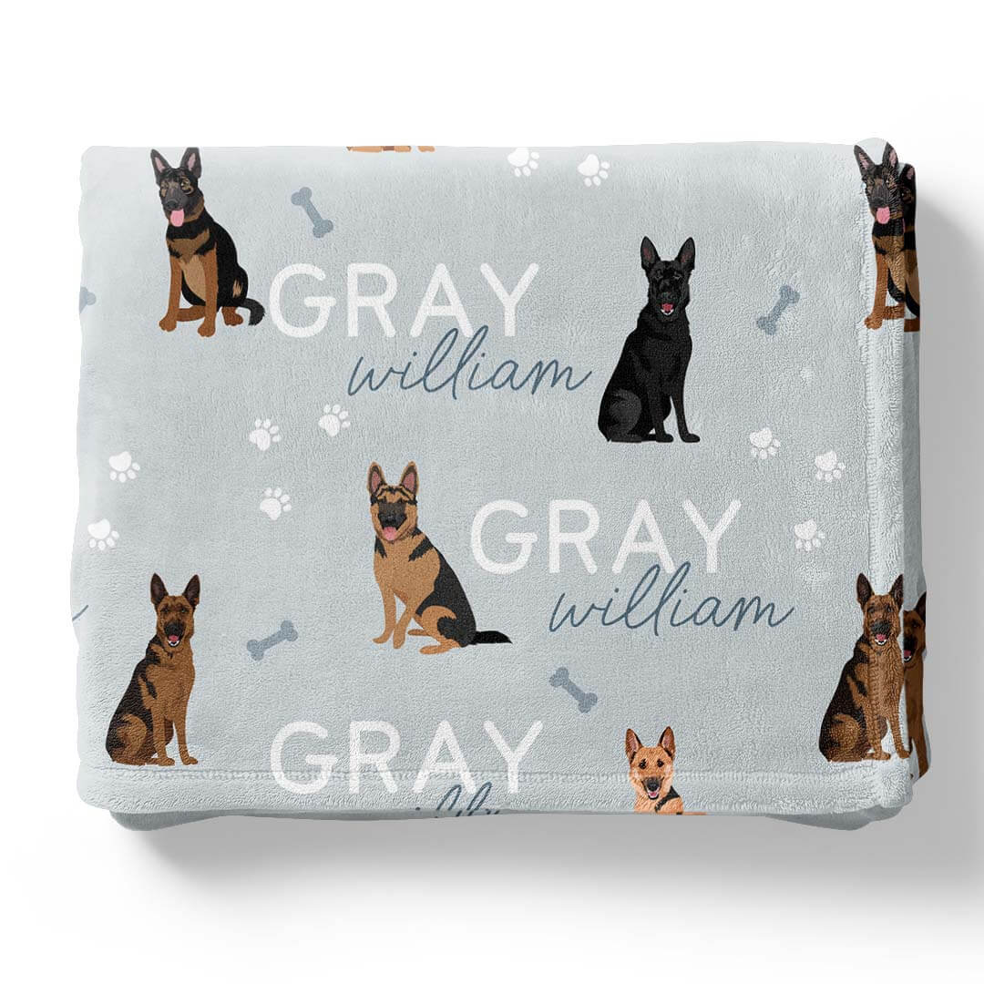 Personalized Kids Blankets | Dog Breeds - Image 53