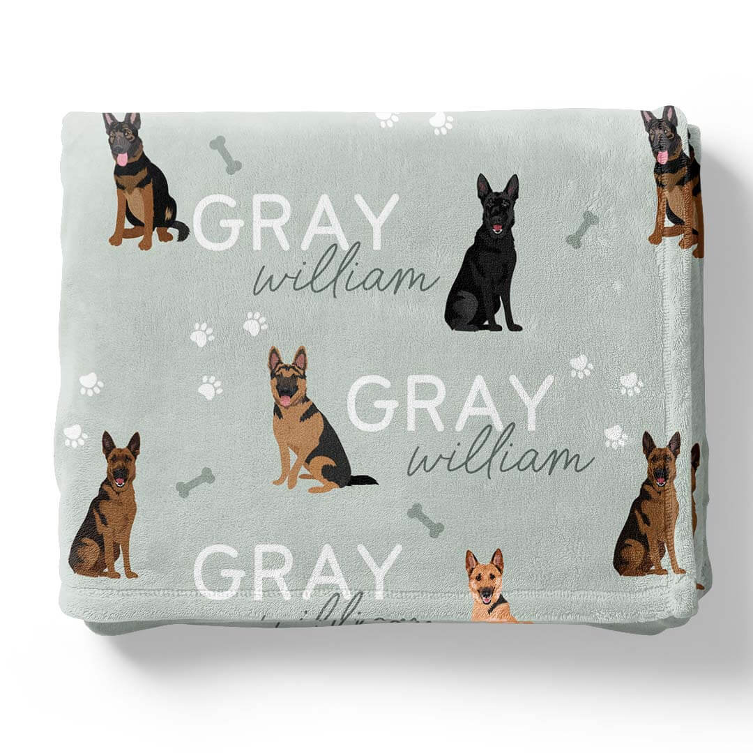 Personalized Kids Blankets | Dog Breeds - Image 66