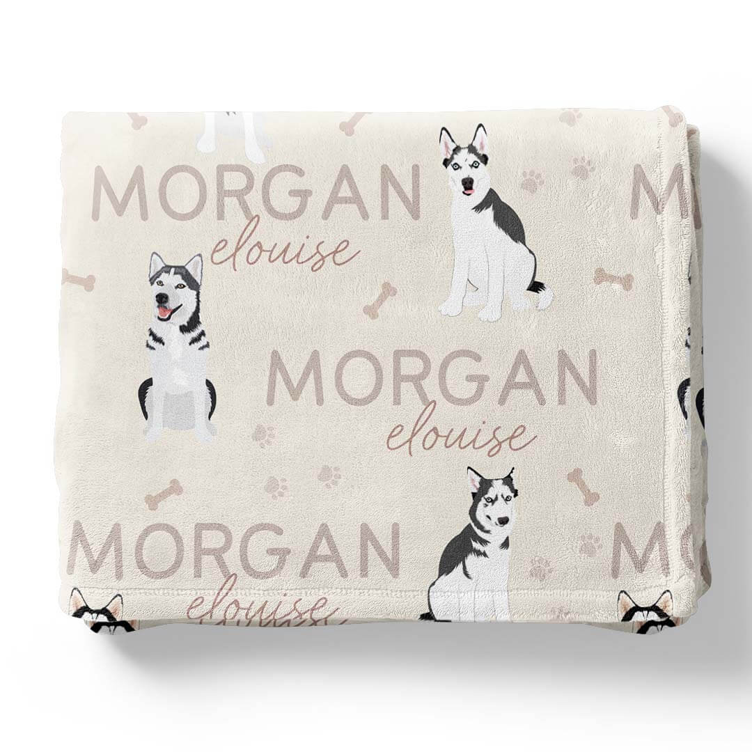 Personalized Kids Blankets | Dog Breeds - Image 71