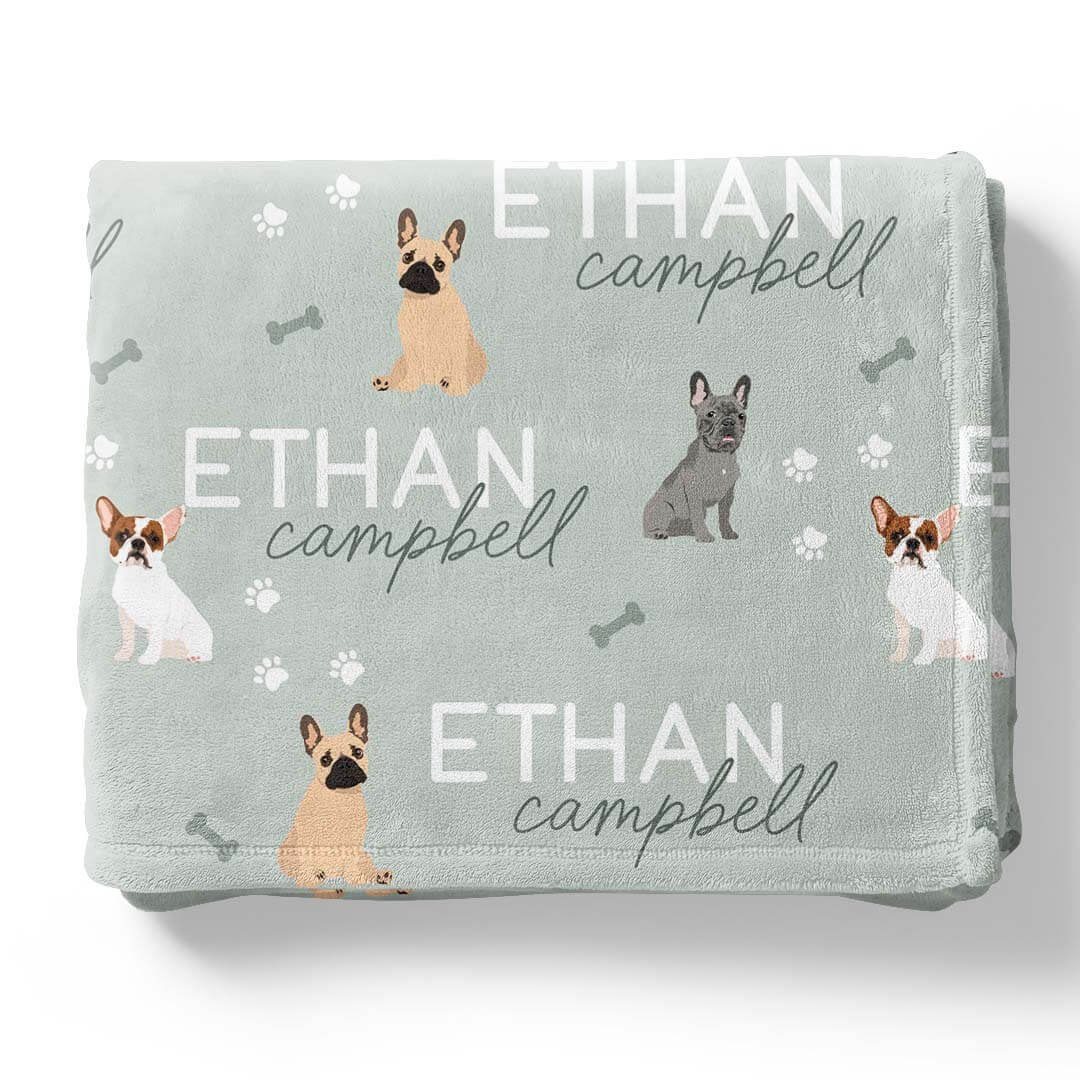 Personalized Kids Blankets | Dog Breeds - Image 72