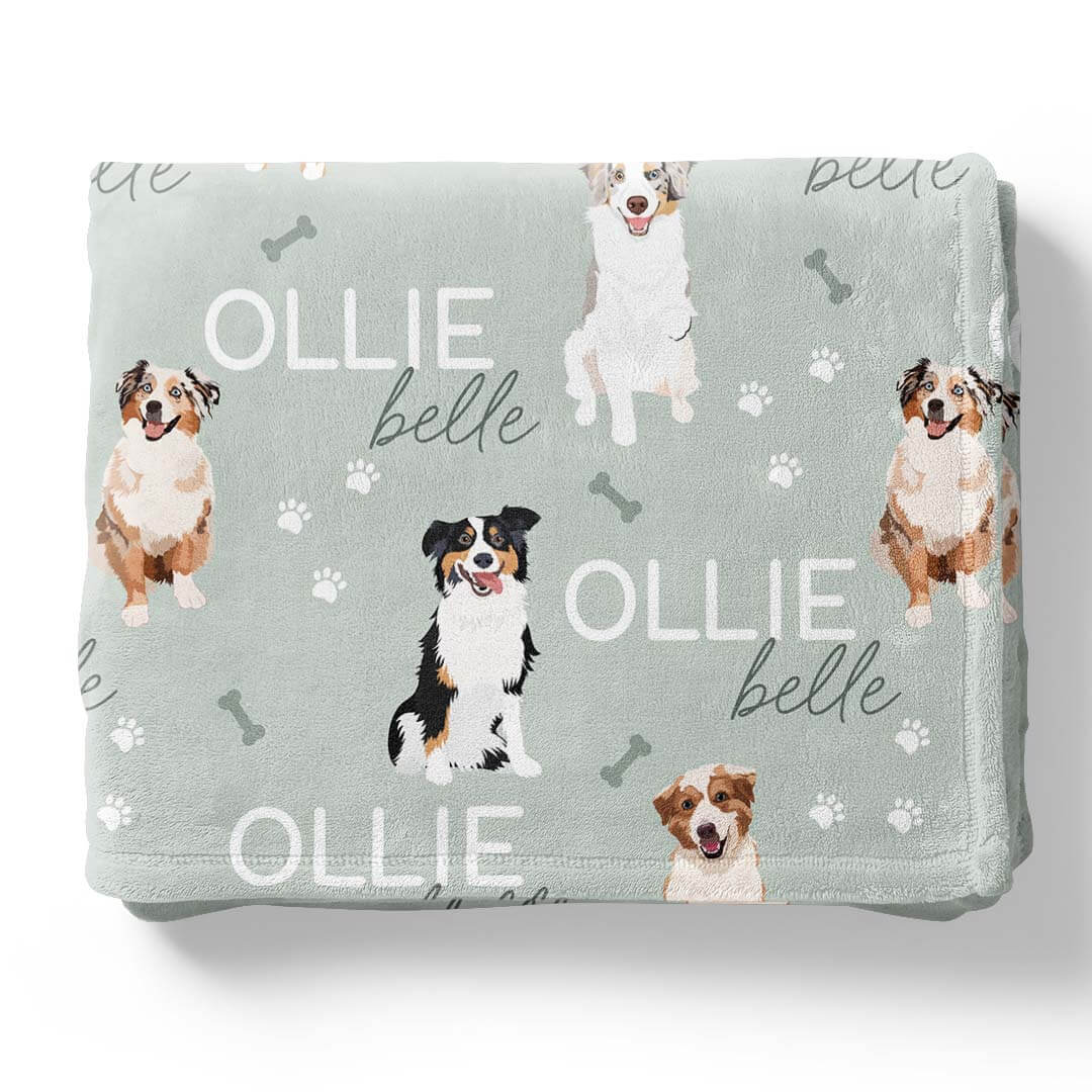 Personalized Kids Blankets | Dog Breeds - Image 8
