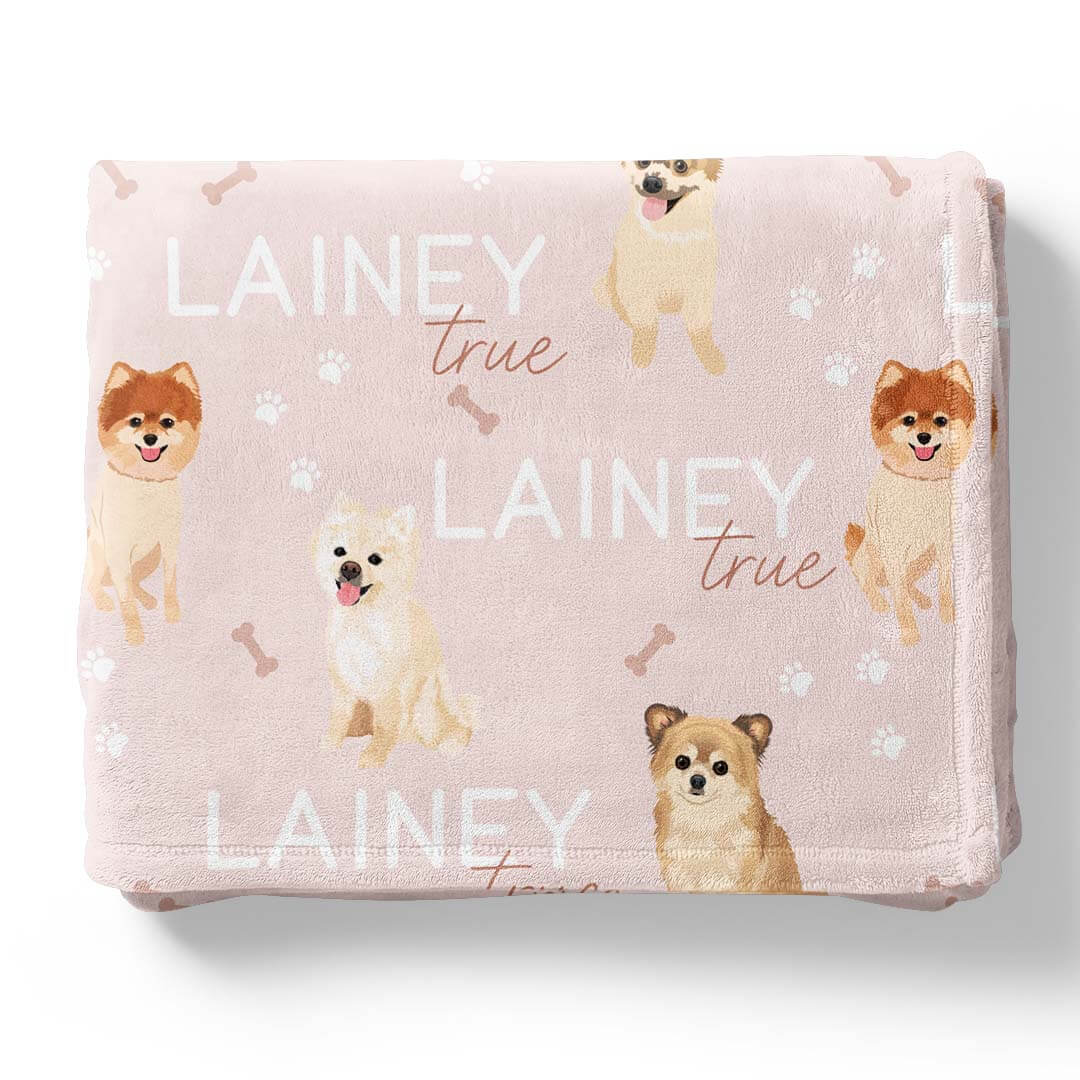 Personalized Kids Blankets | Dog Breeds - Image 81