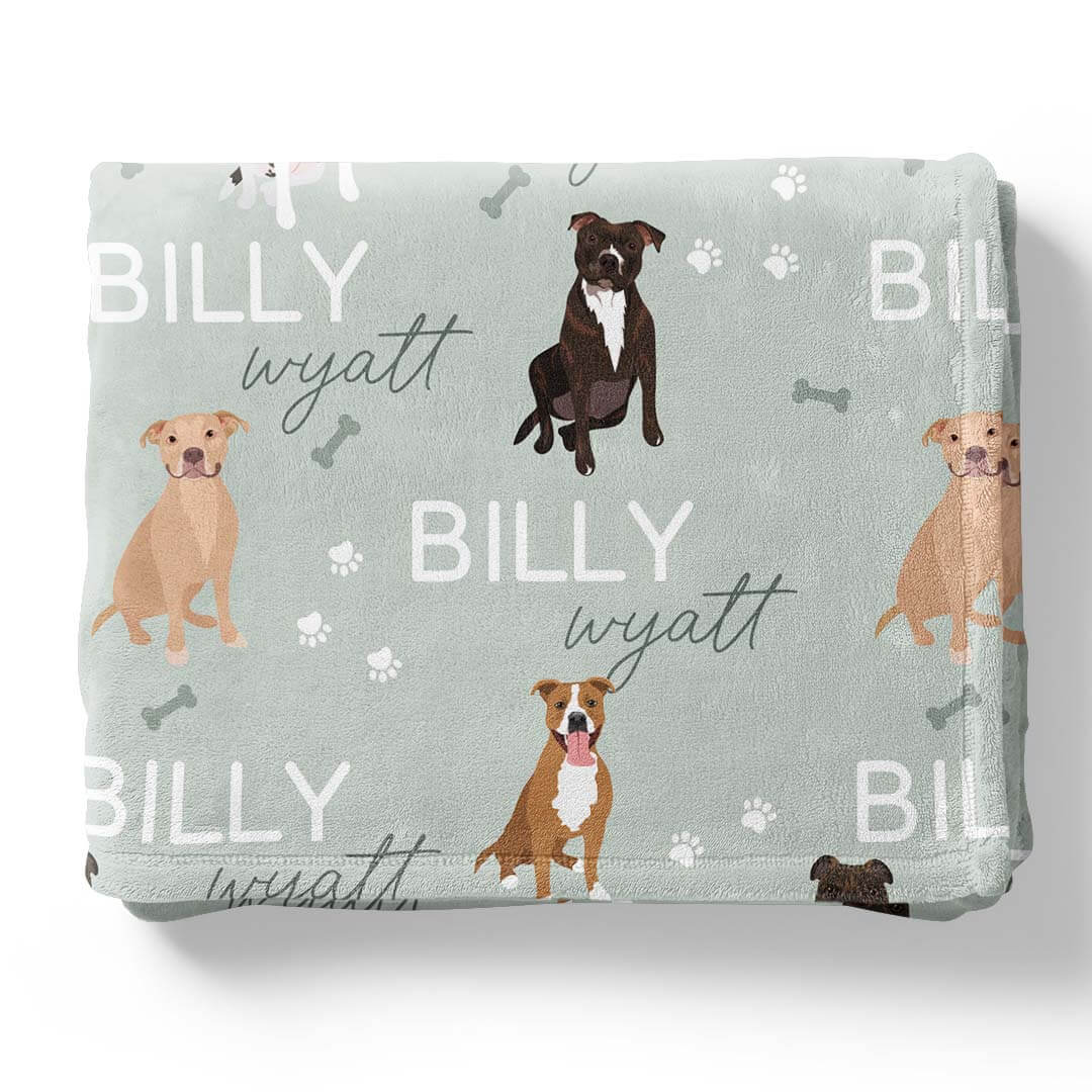 Personalized Kids Blankets | Dog Breeds - Image 84