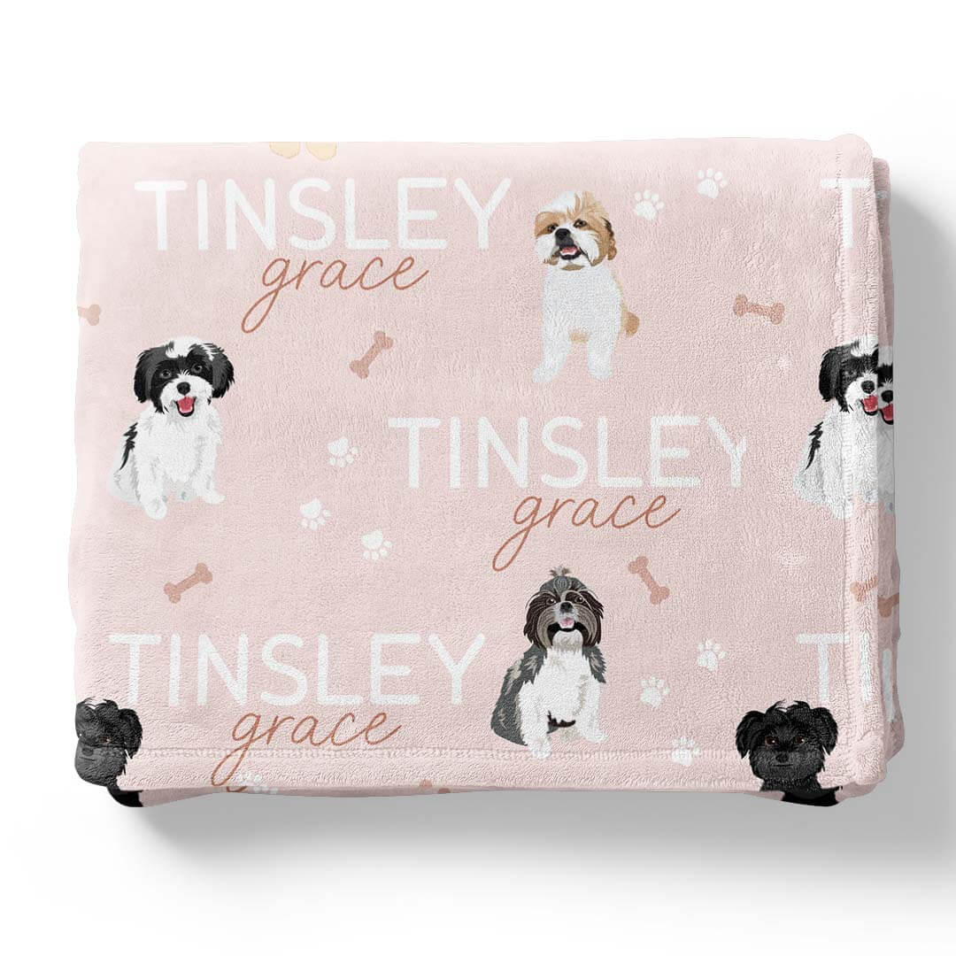 Personalized Kids Blankets | Dog Breeds - Image 94