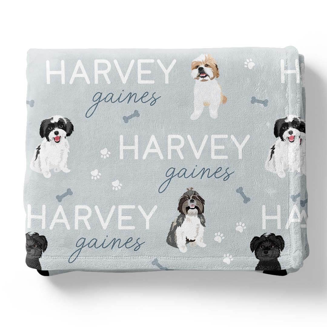Personalized Kids Blankets | Dog Breeds - Image 96