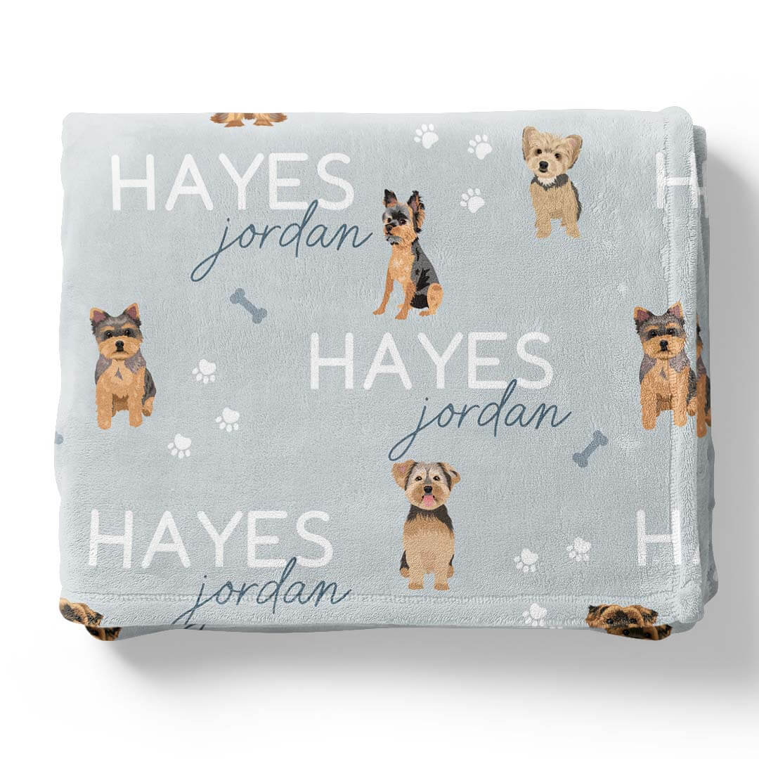 Personalized Kids Blankets | Dog Breeds - Image 97