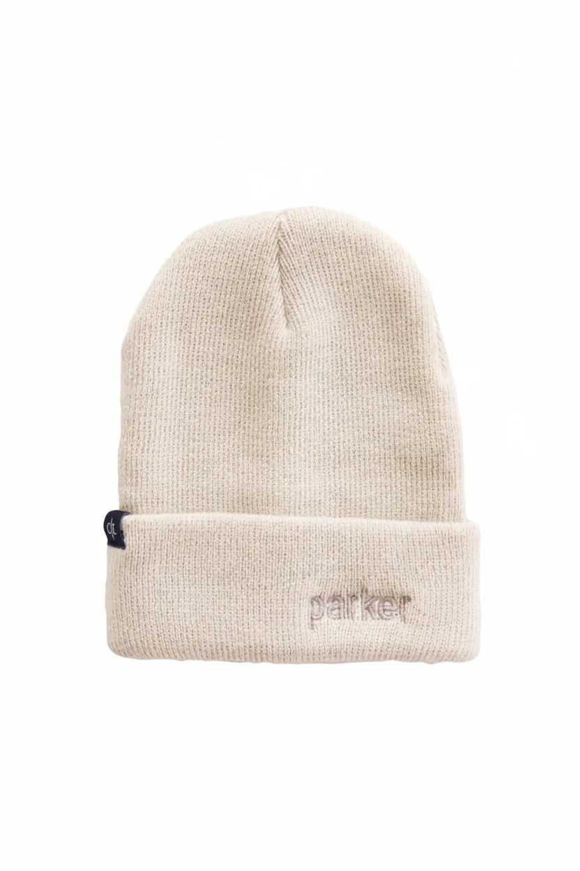 Embroidered Knit Baby Beanie - Image 2
