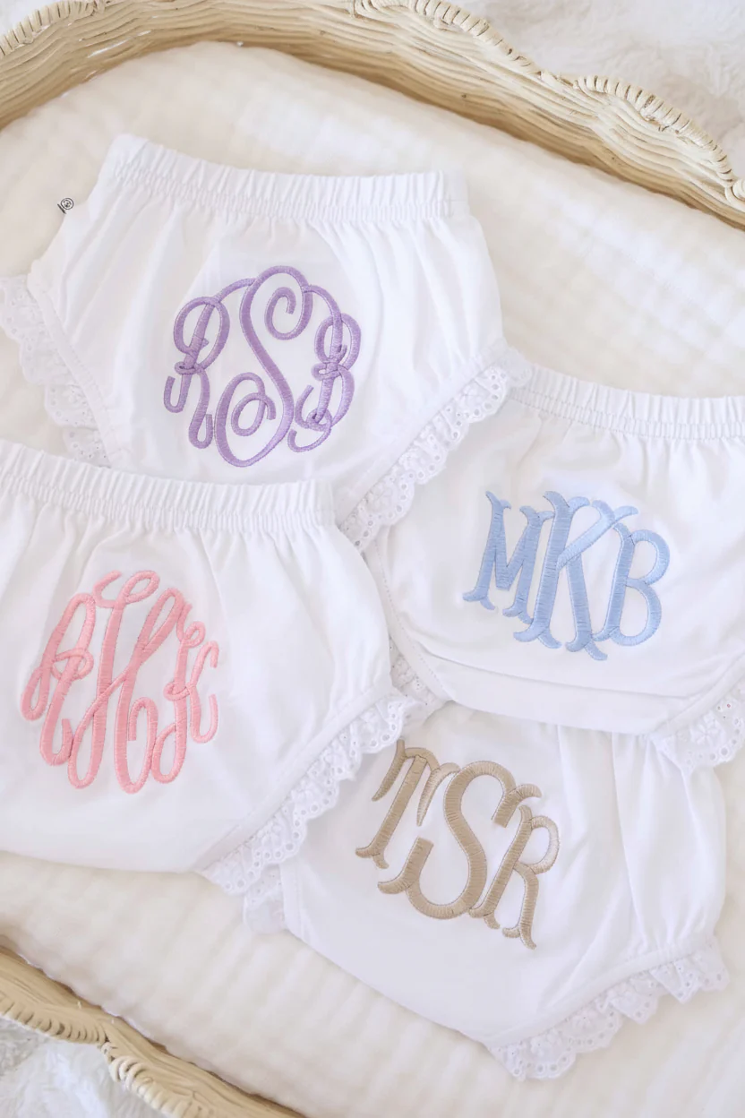 Personalized Lace Edge Bloomers - Image 2