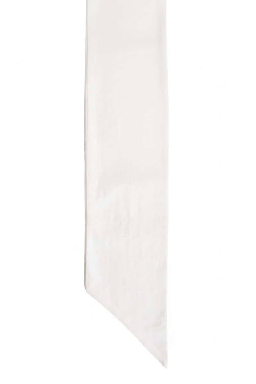 Personalized Newborn Bow Sash | Ivory - Image 13