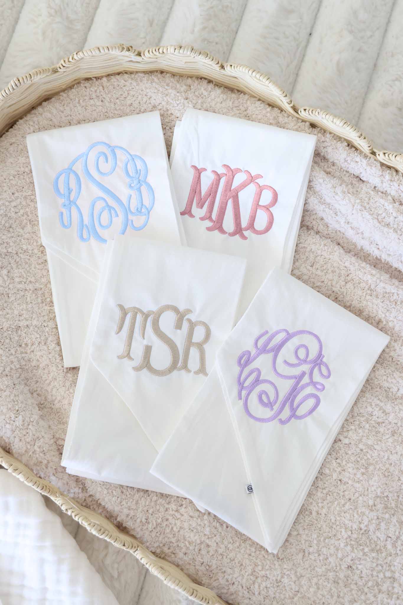 Personalized Newborn Bow Sash | Ivory - Image 8