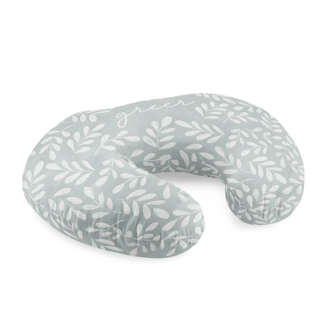 Personalized Nursing Pillow Covers | Calming Leaves - Image 3