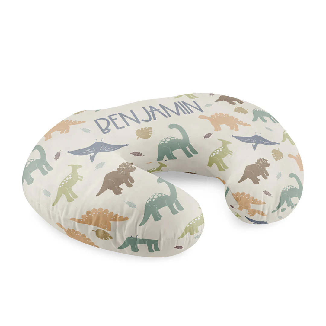 Personalized Nursing Pillow Covers | Dino Dance - Image 2