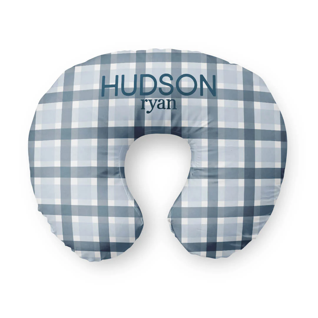 Personalized Nursing Pillow Covers | Paxton's Plaid