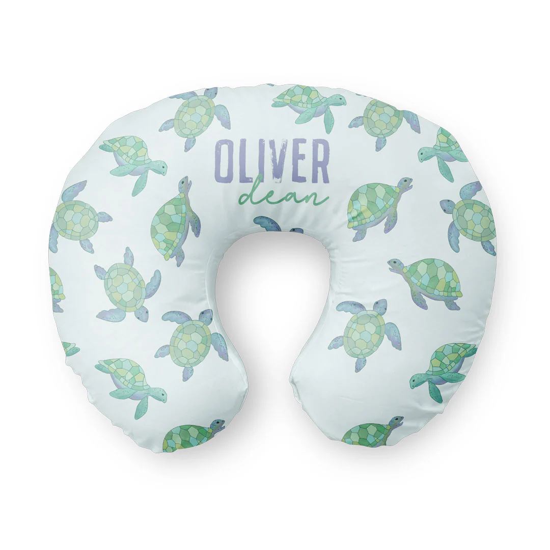 Personalized Nursing Pillow Covers | Totally Turtles