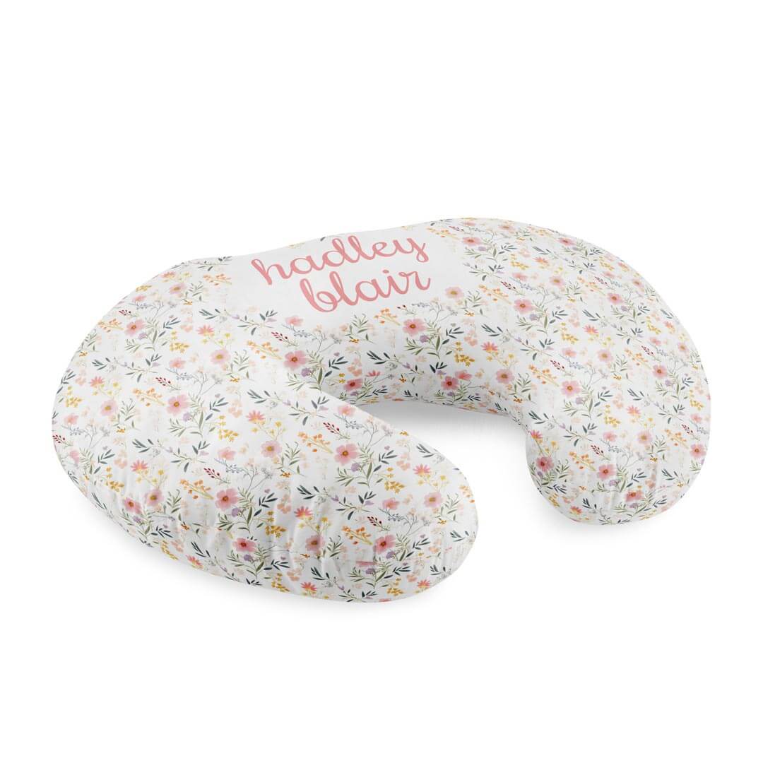 Personalized Nursing Pillow Covers | Winnie's Wildflowers - Image 2