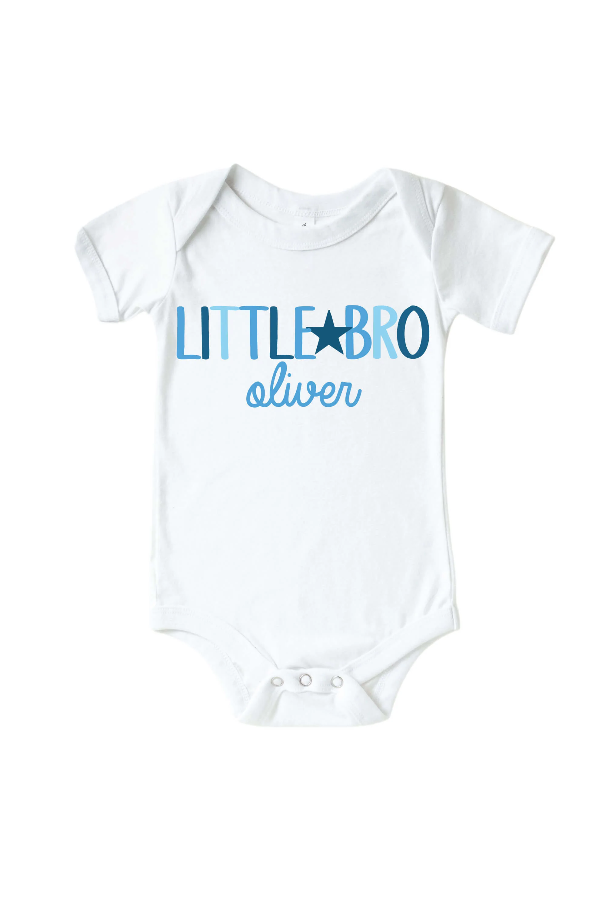 Personalized Still The Baby Graphic Bodysuit | White - Image 3
