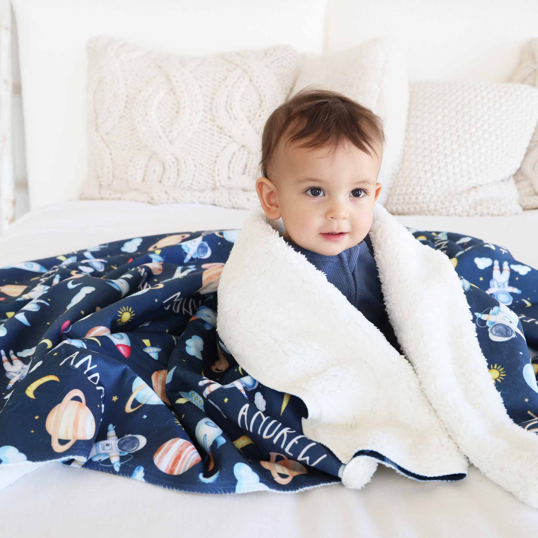 Personalized Themed Blankets for Boys - Image 113