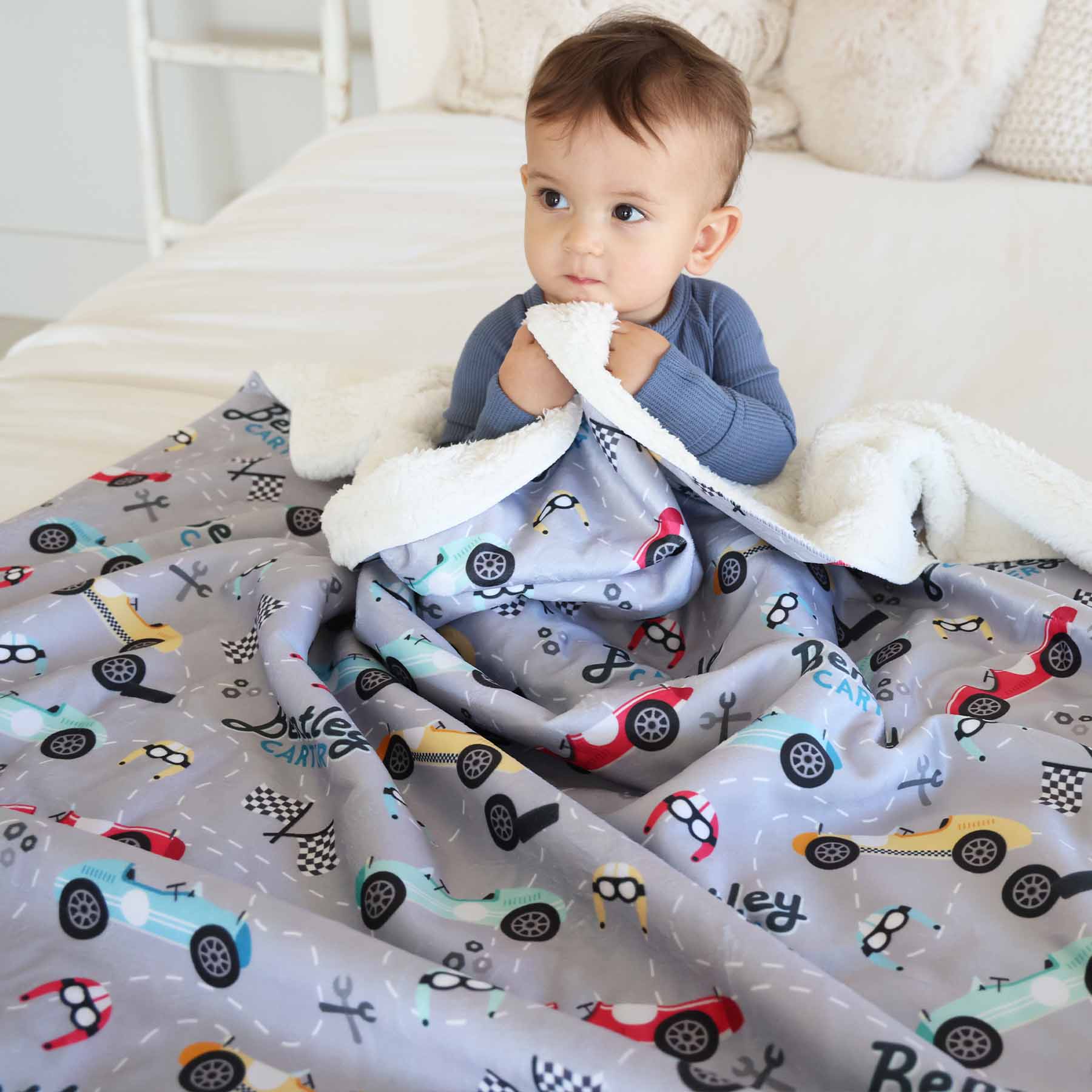 Personalized Themed Blankets for Boys - Image 116