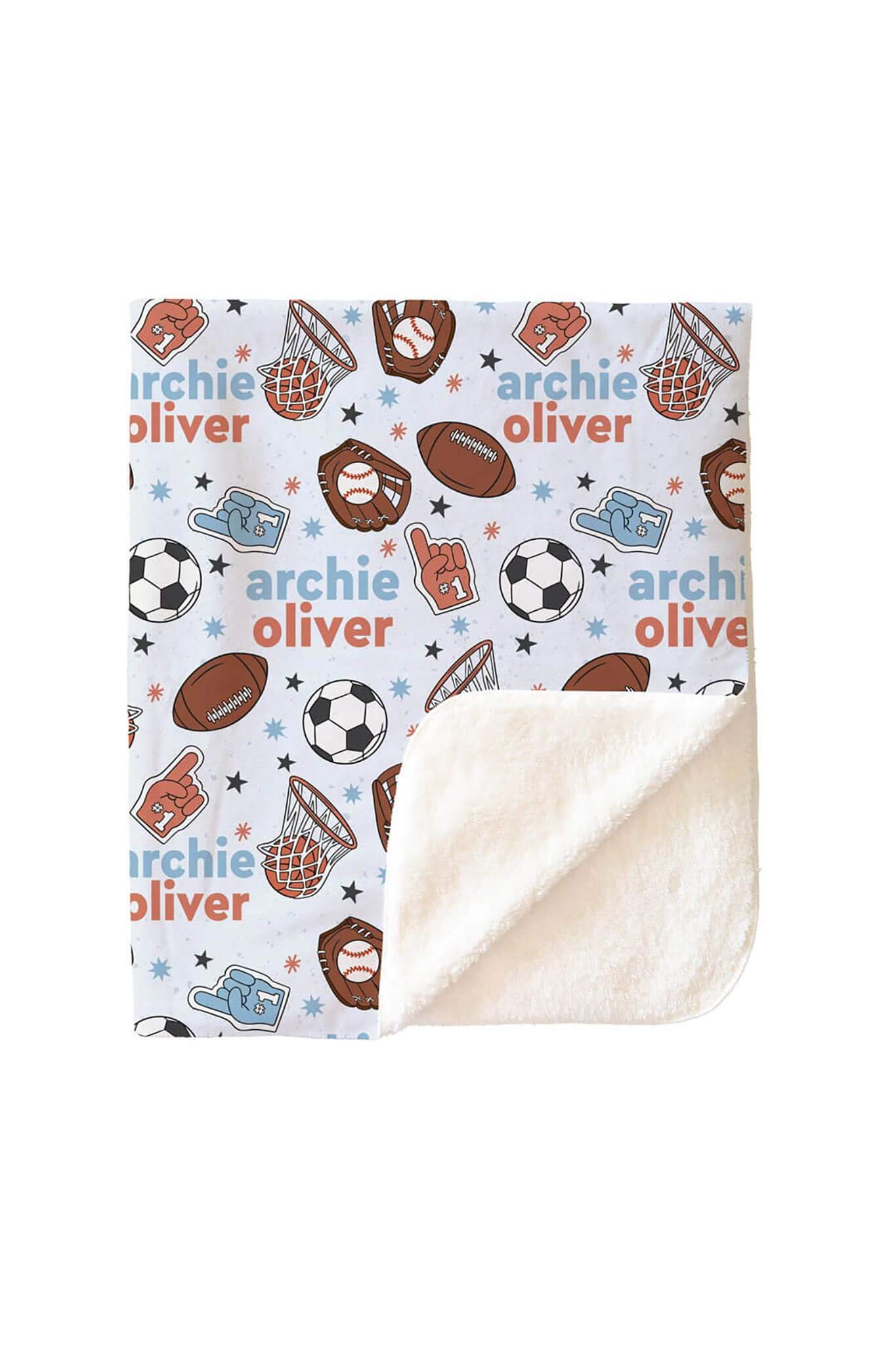 Personalized Themed Blankets for Boys - Image 22