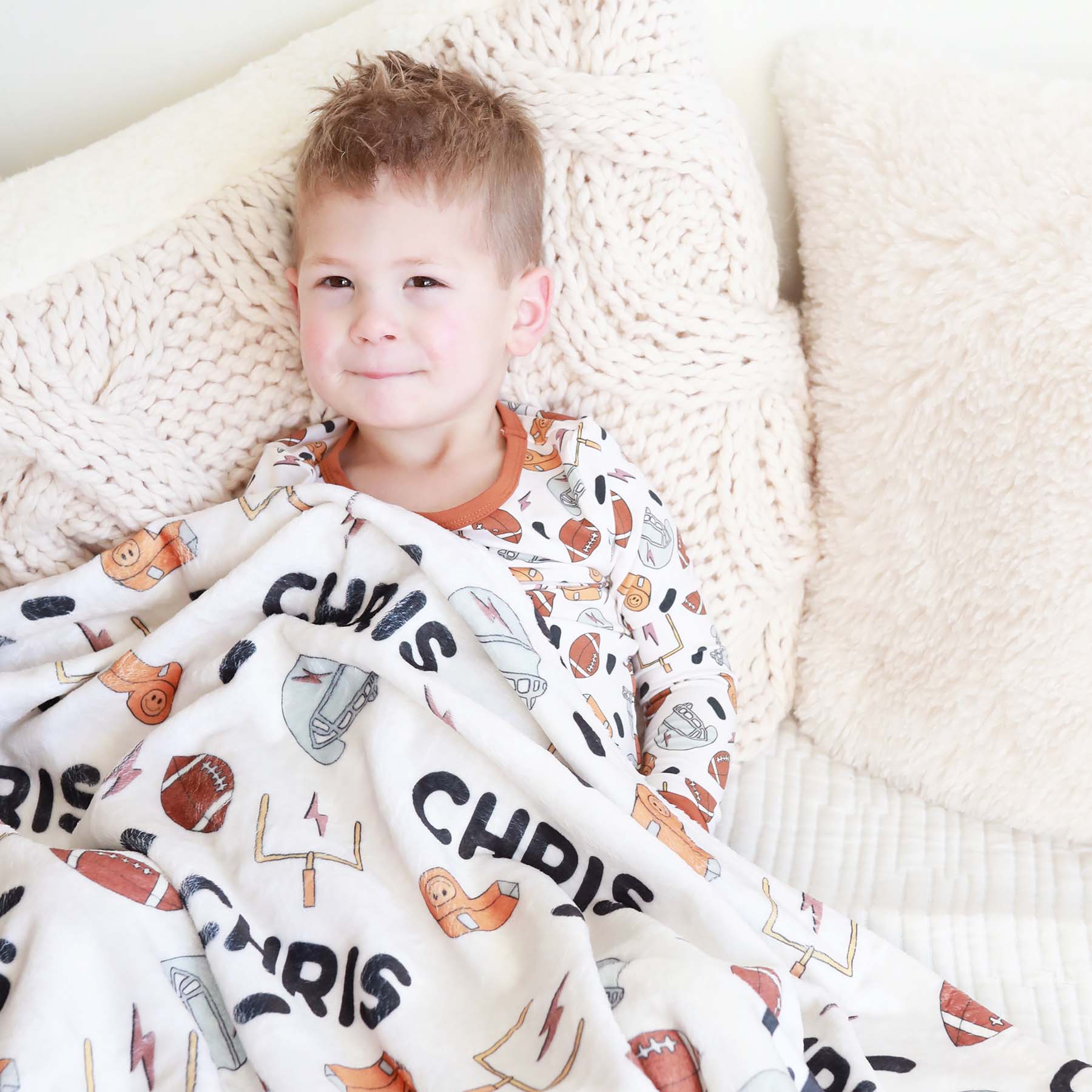 Personalized Themed Blankets for Boys - Image 66