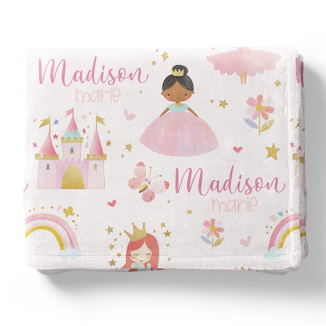 Personalized Themed Blankets for Girls - Image 111