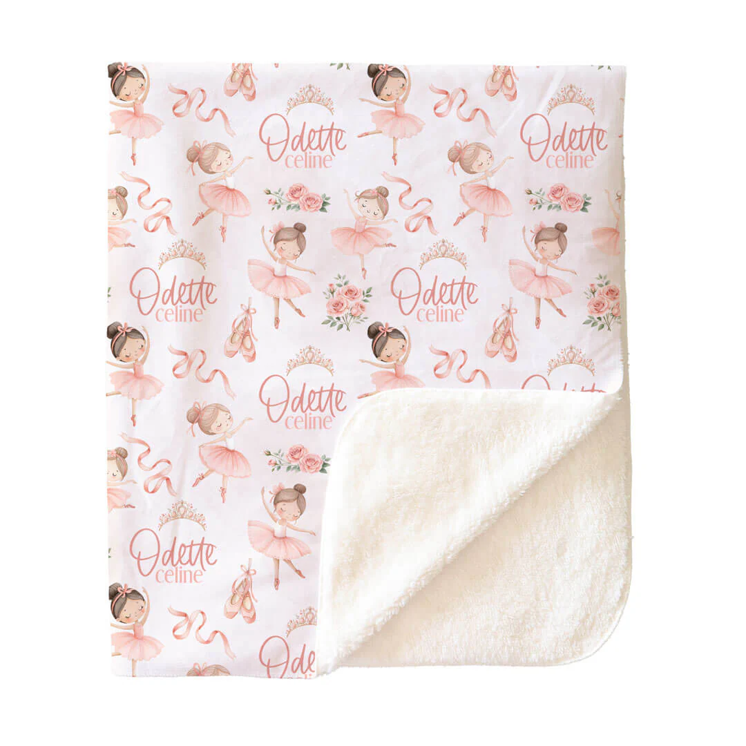 Personalized Themed Blankets for Girls - Image 119