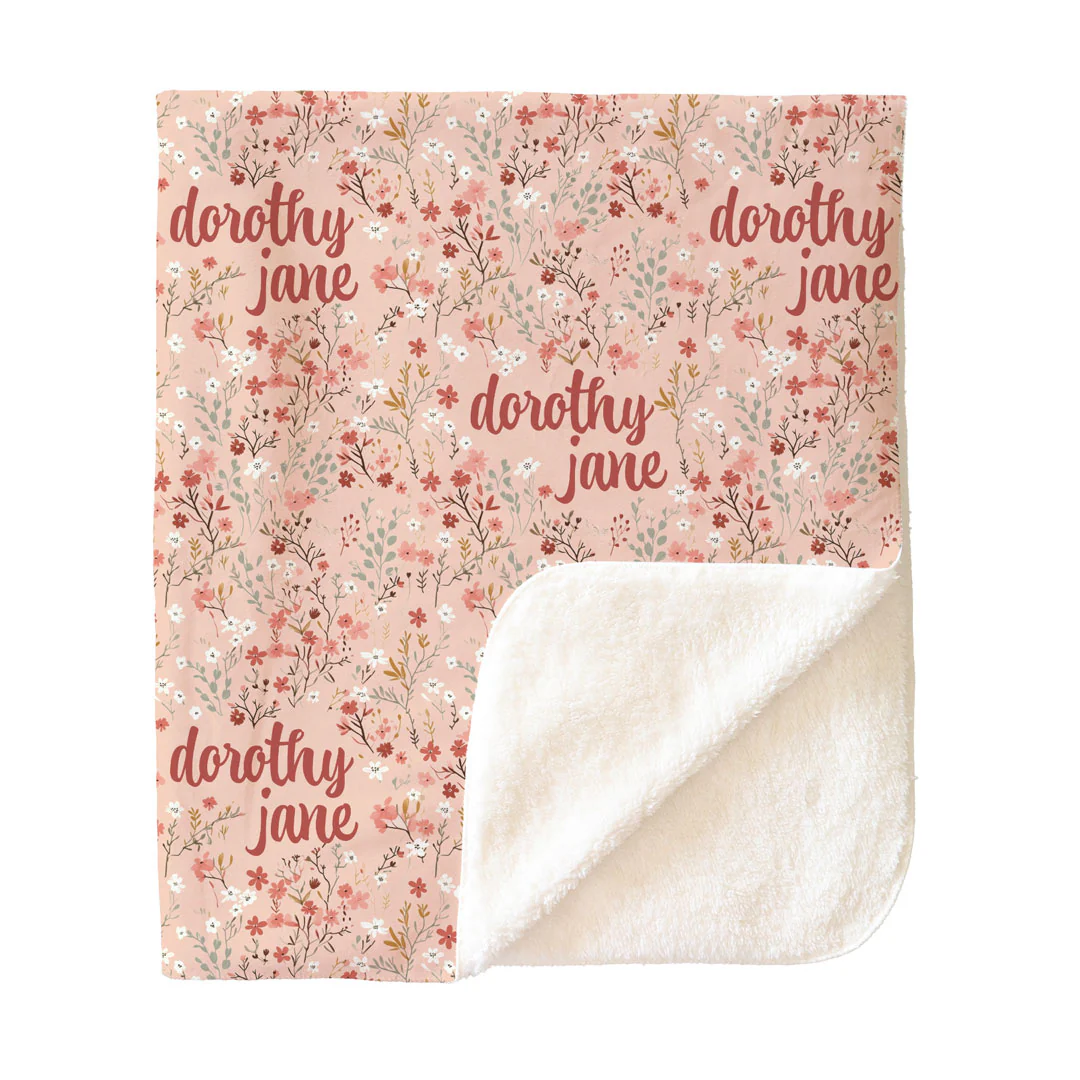 Personalized Themed Blankets for Girls - Image 35