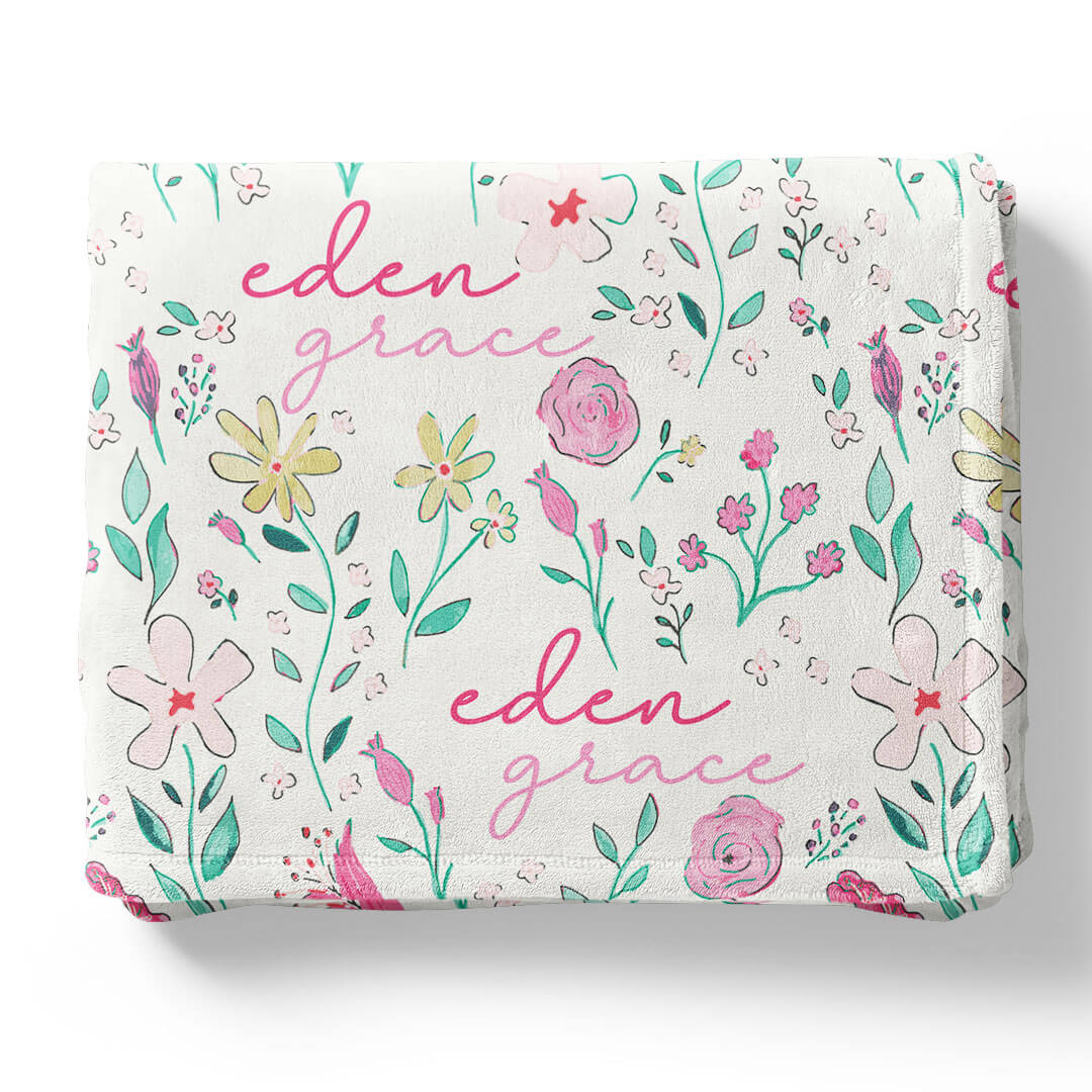 Personalized Themed Blankets for Girls - Image 39
