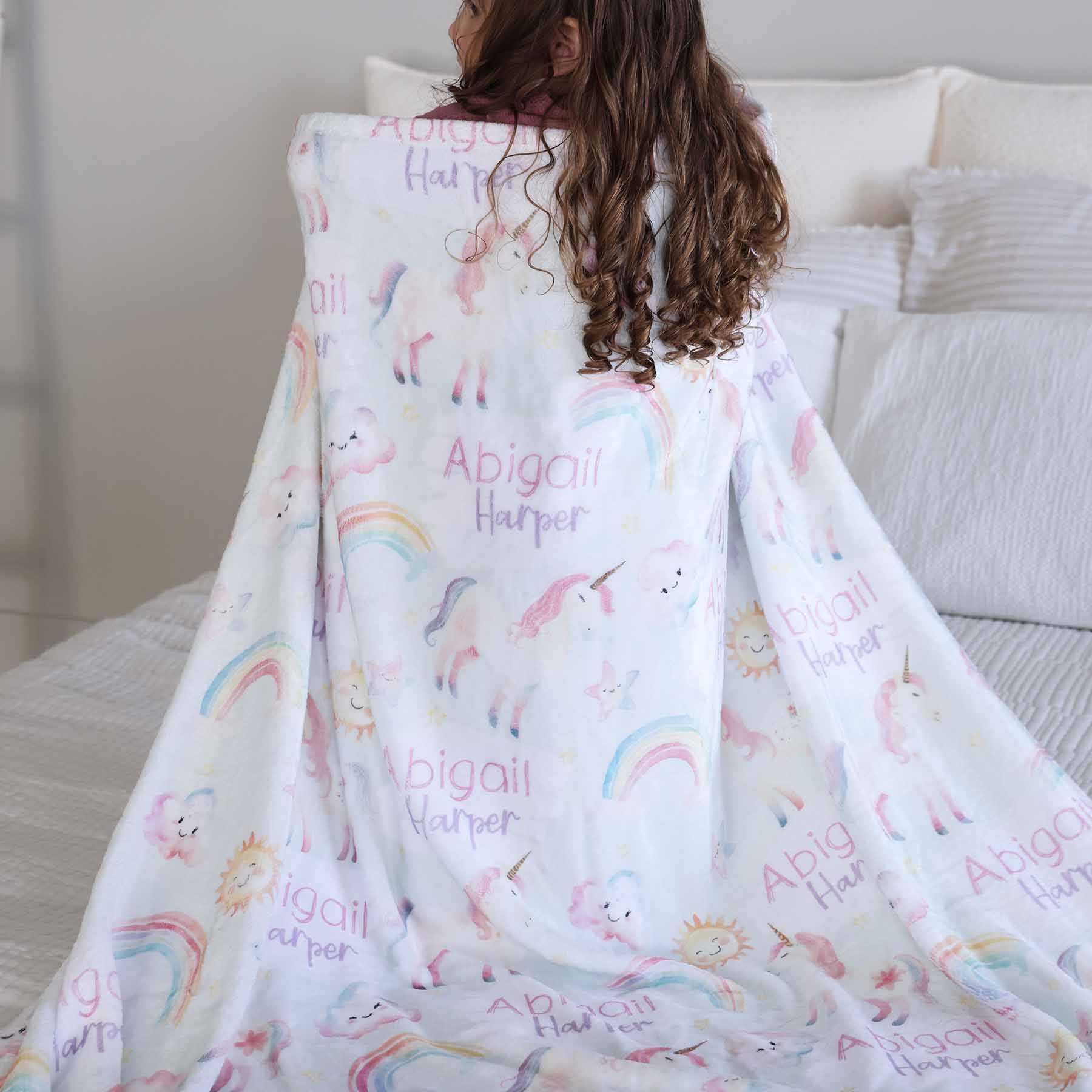 Personalized Themed Blankets for Girls - Image 52