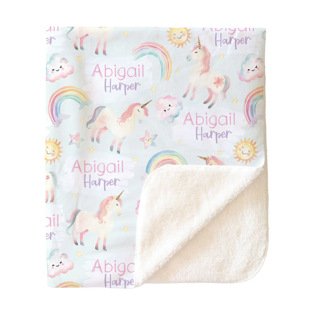 Personalized Themed Blankets for Girls - Image 53