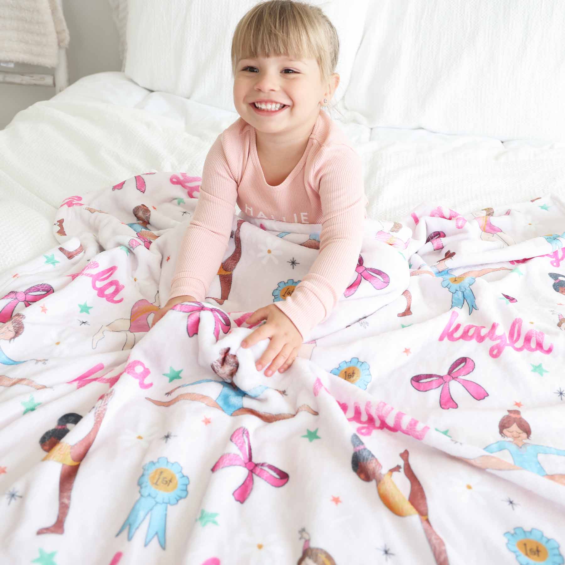 Personalized Themed Blankets for Girls - Image 78