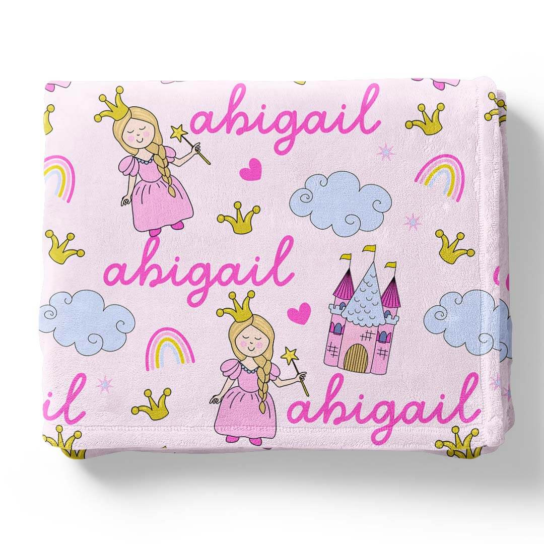 Personalized Themed Blankets for Girls - Image 90