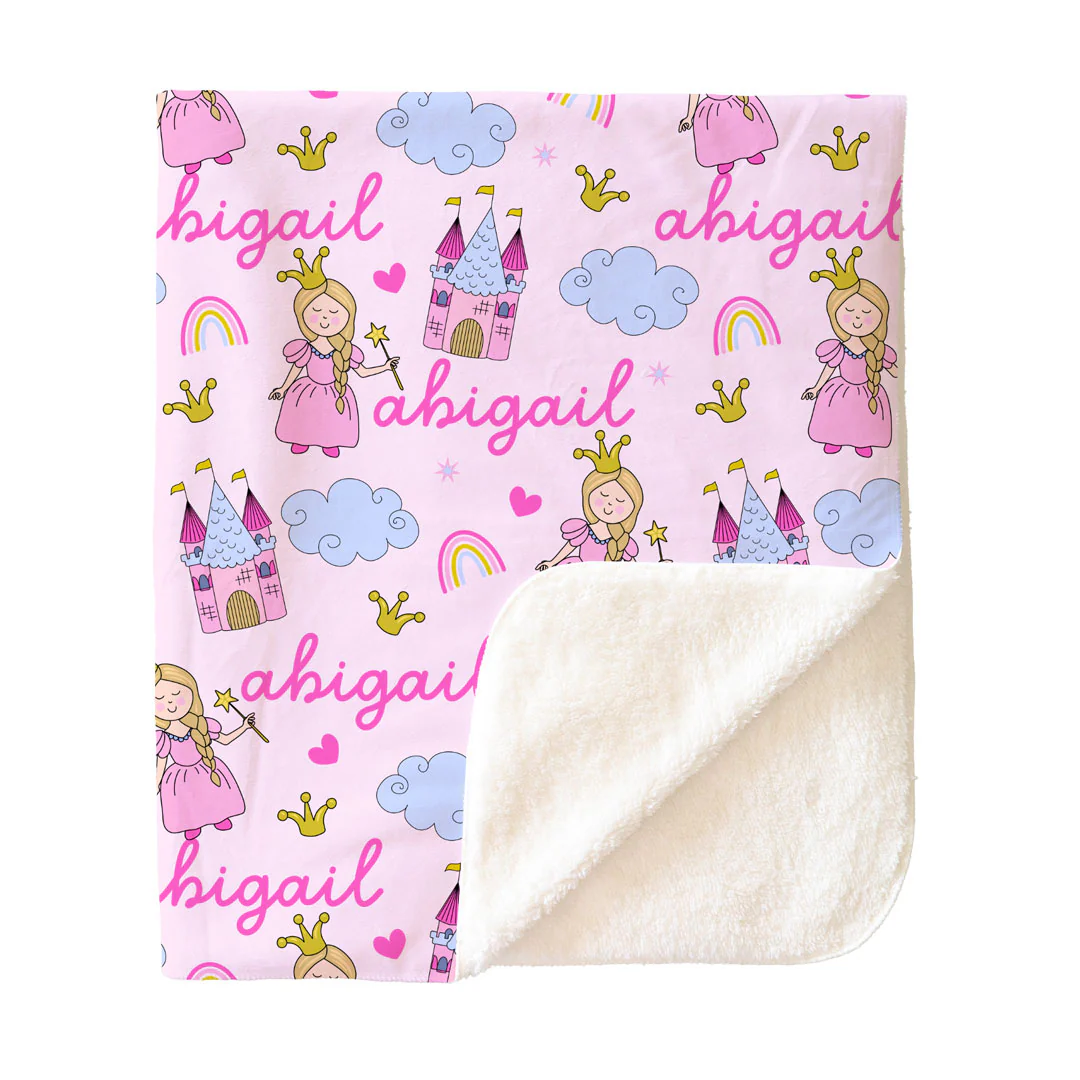 Personalized Themed Blankets for Girls - Image 92