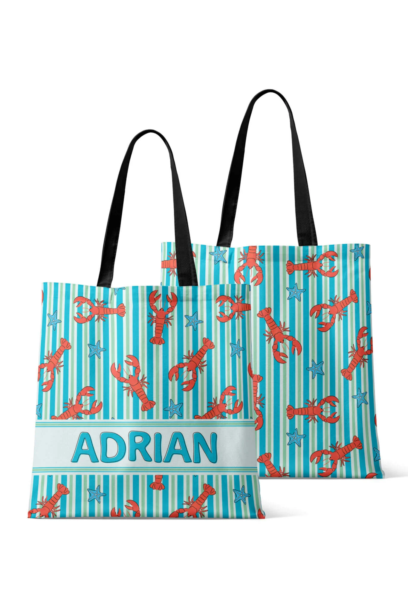 Personalized Tote Bags | Pinch Me Blue